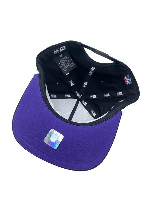 47 Brand Snapback Hat OSFM / Black Minnesota Vikings '47 Custom Black Golfer Adjustable Snapback Hat
