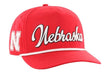 Nebraska Cornhuskers '47 Overhand Hitch Red Adjustable Snapback Hat