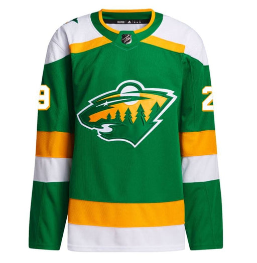 Adult Marc-Andre Fleury Minnesota Wild adidas 2023 Green 3rd Jersey Alternate Authentic Player Jersey - Men's
