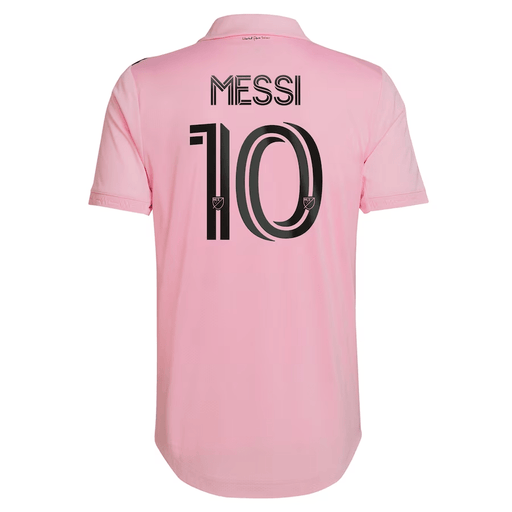 adidas Adult Jersey Men's Inter Miami CF Lionel Messi adidas Pink 2023 The Heart Beat Kit Authentic Jersey
