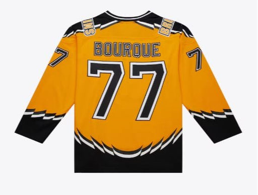 Adult Ray Bourque Boston Bruins Mitchell & Ness 1996 Gold Alternate Jersey - Men's