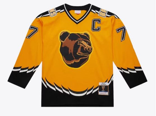 Adult Ray Bourque Boston Bruins Mitchell & Ness 1996 Gold Alternate Jersey - Men's