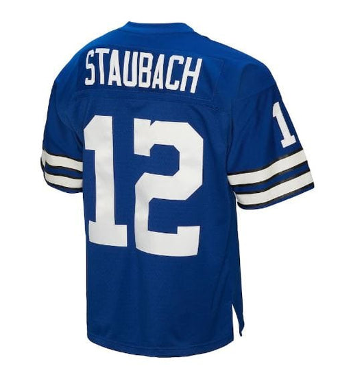 Mitchell & Ness Adult Jersey Roger Staubach Dallas Cowboys Mitchell & Ness NFL 1971 Blue Throwback Jersey