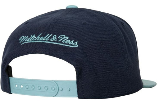Mitchell & Ness Snapback Hat Adjustable / Navy Seattle Kraken Mitchell & Ness Navy 2 Tone Side Patch Snapback Hat