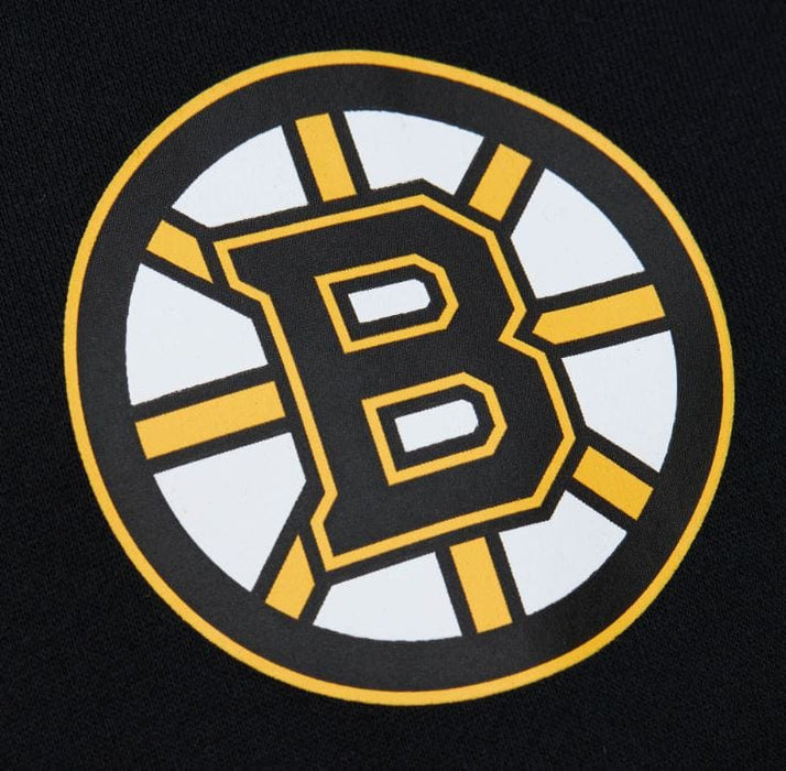 Mitchell & Ness Sweatshirts Boston Bruins Mitchell & Ness Black Game Time Vintage Hooded Sweatshirt - Men's