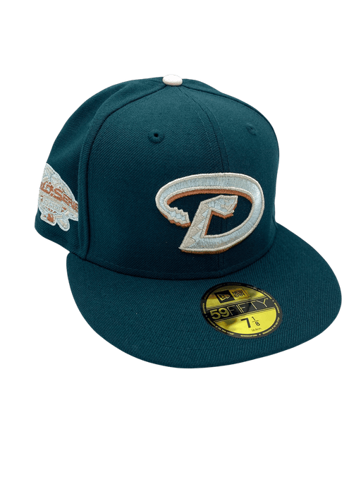 Adult Arizona Diamondbacks New Era Green Iris Side Patch 59FIFTY Fitted Hat - Men's