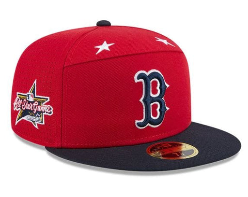 Adult Boston Red Sox New Era Navy/Red 2025 All Star Game Side Patch 59FIFTY Fitted Hat - Men's