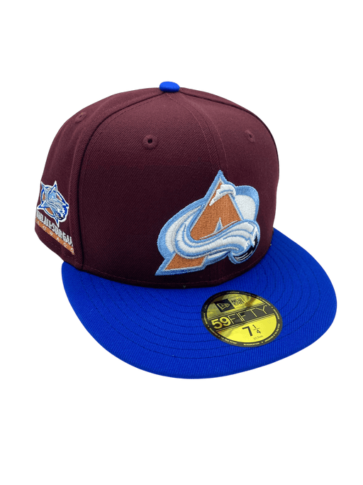 Adult Colorado Avalanche New Era Maroon Classic Custom Side Patch 59FIFTY Fitted Hat - Men's
