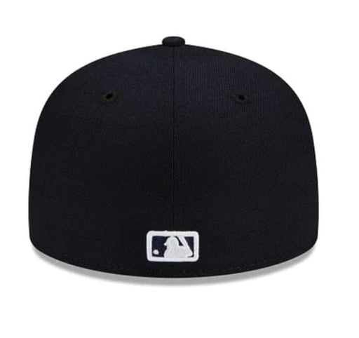 New Era Fitted Hat Detroit Tigers New Era Black and White Collection 59FIFTY Fitted Hat