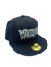 New Era Fitted Hat Minnesota Timberwolves New Era Black Basic Custom 59FIFTY Fitted Hat - Men's