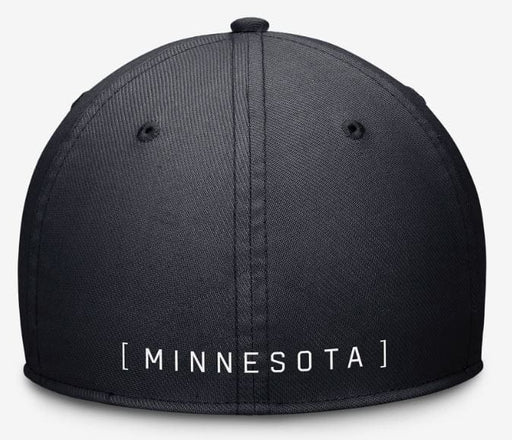 New Era Flex Hat Minnesota Twins New Era Navy Dri-FIt Rise Primetime Adjustable Flex Snapback Hat