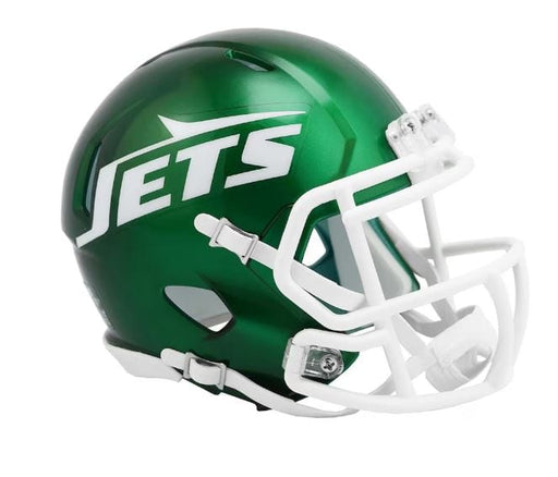All Ages New York Jets Riddell Green Speed Mini Helmet - Unisex