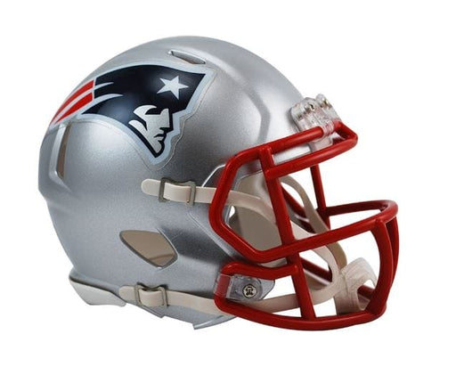 All Ages New England Patriots Speed Mini Helmet - Unisex