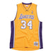 Mitchell & Ness Adult Jersey Shaquille O'Neal Los Angeles Lakers 1999-00 Mitchell & Ness Throwback Swingman Jersey