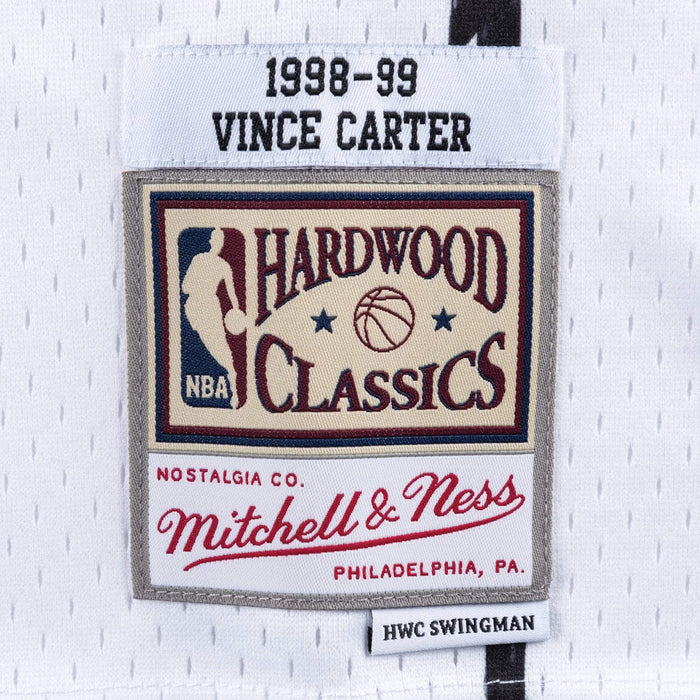 Mitchell & Ness Adult Jersey Vince Carter Toronto Raptors Mitchell & Ness White Throwback Swingman Jersey