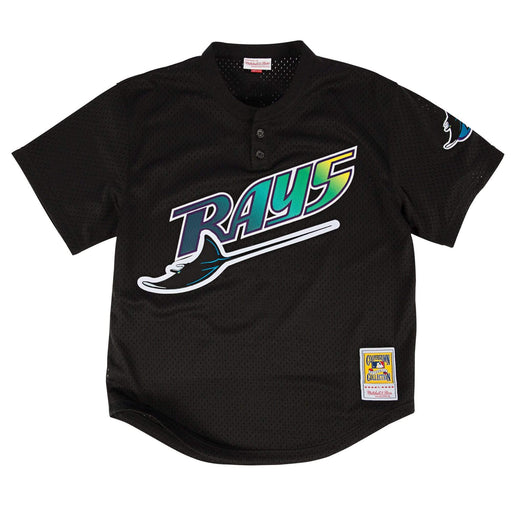 Mitchell & Ness Adult Jersey Wade Boggs Tampa Bay Devil Rays Mitchell & Ness Authentic 1998 Black Mesh Batting Practice Jersey