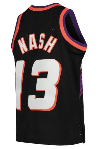 Mitchell & Ness Youth Jersey Youth Steve Nash Phoenix Suns Mitchell & Ness NBA Black Throwback Jersey