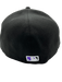 New Era Fitted Hat Colorado Rockies New Era Custom 59Fifty Black Logo Sweatband Fitted Hat