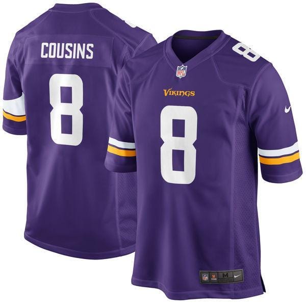 New Kirk Cousins Minnesota Vikings Jerseys Now In Stock!