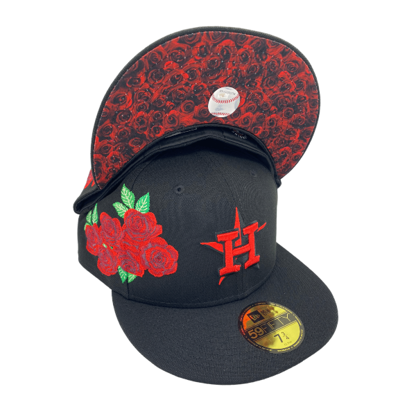Roses Patch Era Fitted Hats New