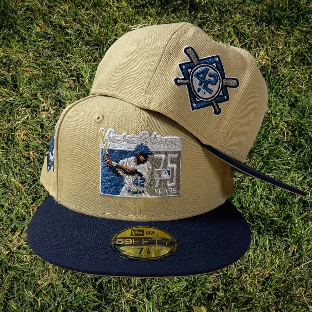 New Era LA Dodgers Jackie Robinson 75 Years Anniversary Patch Fitted