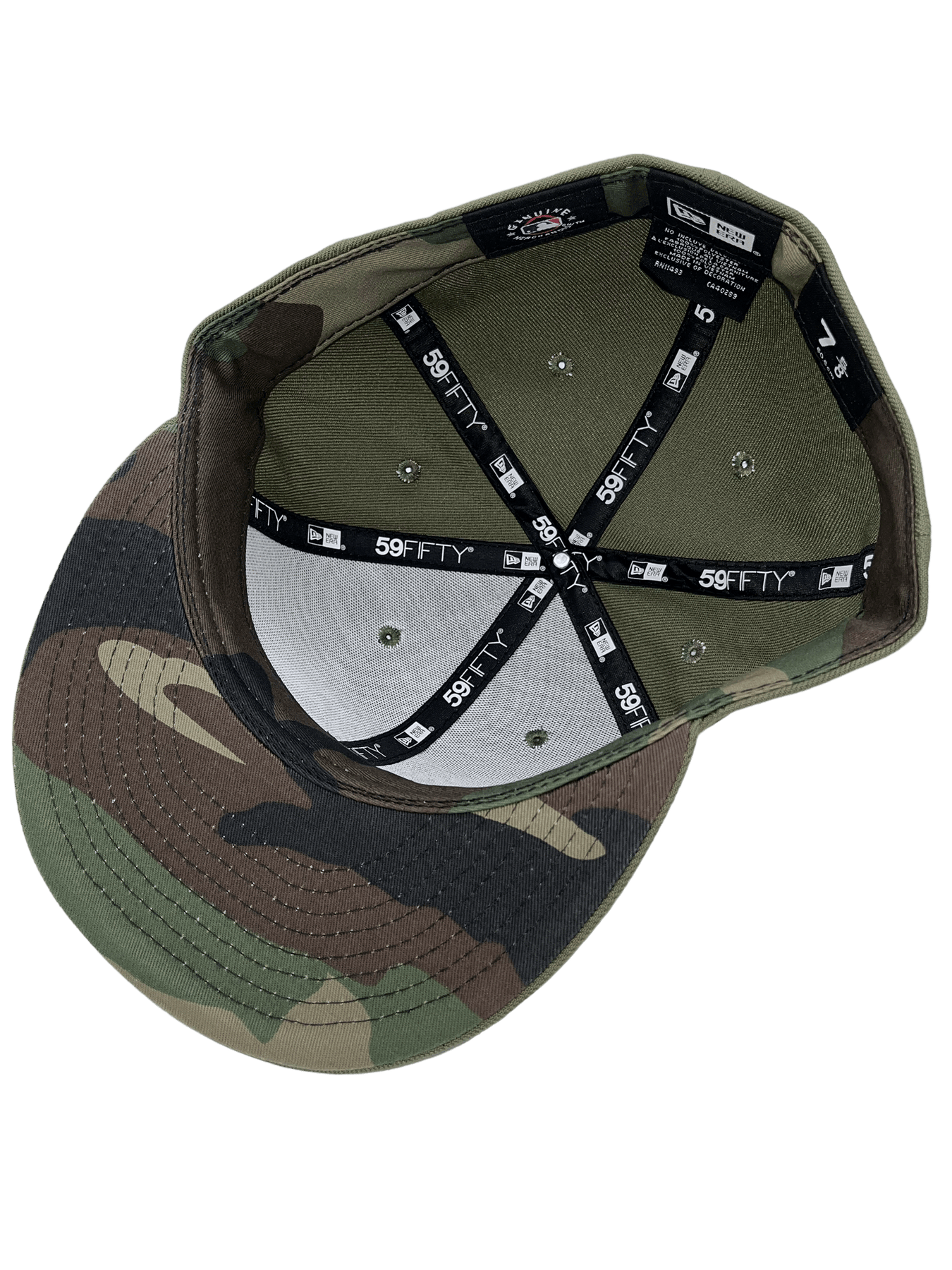 Camo Sweatband Fitted Hats