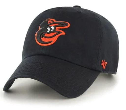 Baltimore Orioles '47 Brand Black Clean Up Adjustable Hat