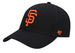 47 Brand Adjustable Hat Adjustable / Black San Francisco Giants '47 Brand Black Clean Up Adjustable Hat