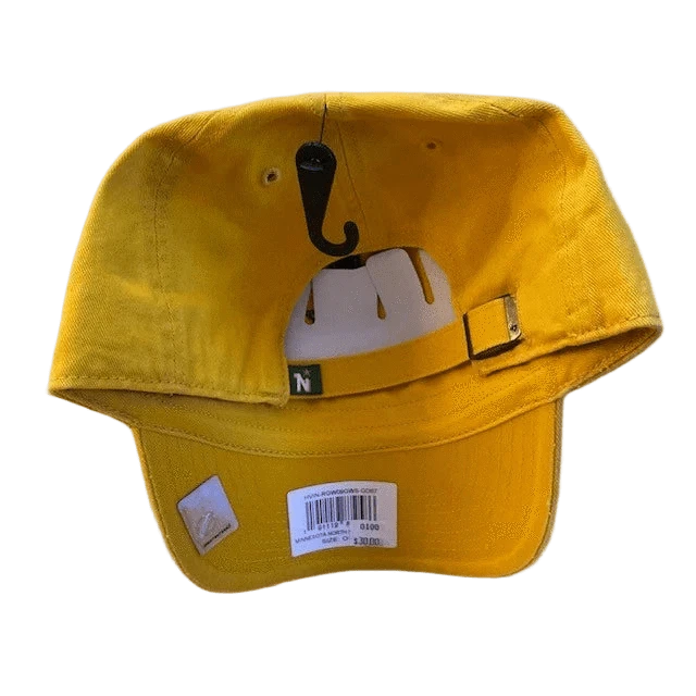 Adult Minnesota North Stars '47 Brand Gold Clean Up Adjustable Hat - Men's