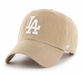 Adult Los Angeles Dodgers '47 Brand Khaki/White Clean Up Adjustable Hat - Men's