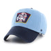 47 Brand Adjustable Hat Adjustable / Lt Blue Minnesota Twins '47 Brand Light Blue Cooperstown Logo Clean Up Adjustable Hat - Men's