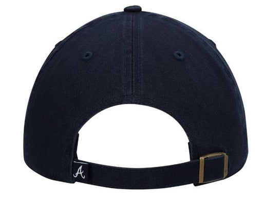 47 Brand Adjustable Hat Adjustable / Navy Atlanta Braves '47 Brand Navy Clean Up Adjustable Hat