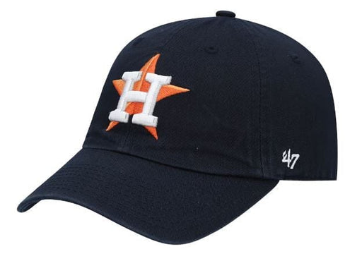 47 Brand Adjustable Hat Adjustable / Navy Houston Astros '47 Brand Navy Clean Up Adjustable Hat