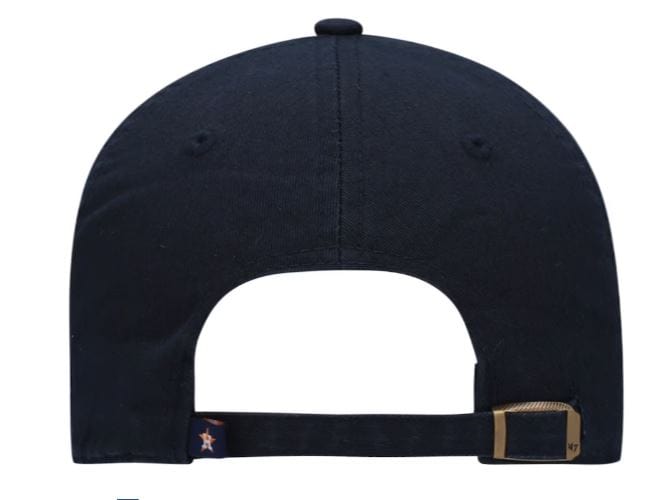 47 Brand Adjustable Hat Adjustable / Navy Houston Astros '47 Brand Navy Clean Up Adjustable Hat