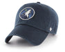 47 Brand Adjustable Hat Adjustable / Navy Minnesota Timberwolves '47 Brand Navy Clean Up Adjustable Hat
