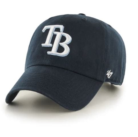 Tampa Bay Rays '47 Brand Navy Clean Up Adjustable Hat