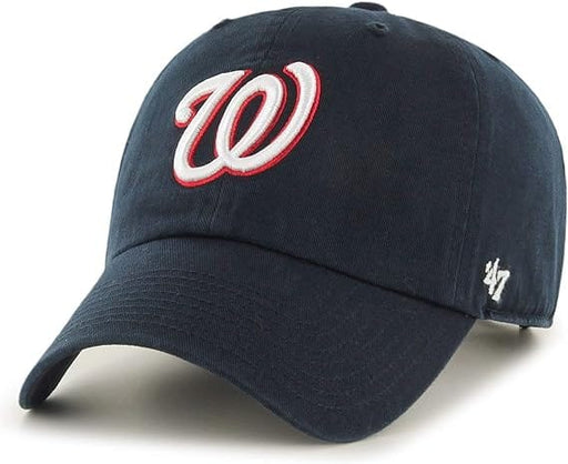47 Brand Adjustable Hat Adjustable / Navy Washington Nationals '47 Brand Navy Clean Up Adjustable Hat