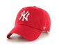 Adult New York Yankees '47 Brand Red/White Clean Up Adjustable Hat - Men's