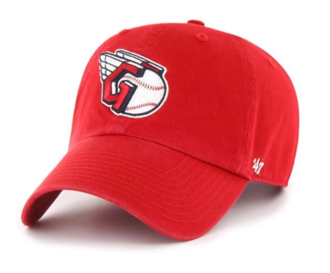 Cleveland Guardians '47 Brand Red Clean Up Adjustable Hat — Pro Image ...