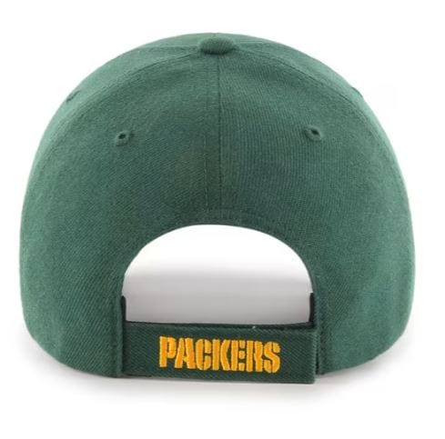 47 Brand Adjustable Hat OSFM / Green Adult Green Bay Packers '47 Brand Green MVP Adjustable Hat - Men's