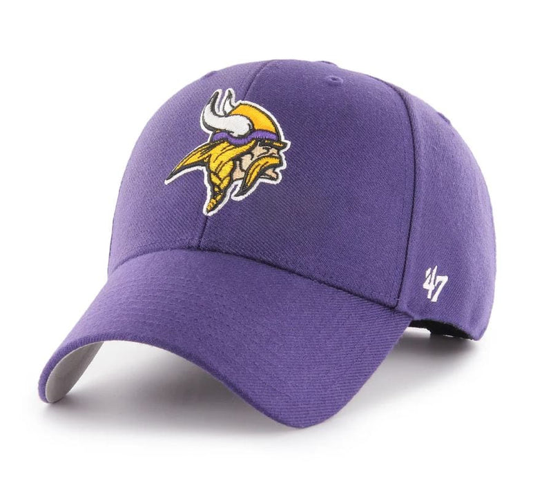 Adult Minnesota Vikings '47 Brand Purple MVP Adjustable Hat - Men's