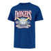 47 Brand Apparel MLB Adult Los Angeles Dodgers '47 Navy Chrometown Cross Bats Franklin T-Shirt - Men's