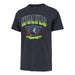 47 Brand, LLC Apparel NBA Adult Minnesota Timberwolves '47 Brand Navy Arena Fade Franklin T Shirt - Men's