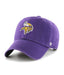 47 Brand, LLC Hats NFL ADJ 47 BRAND CLEAN UP ADJ CAP - VIKINGSP