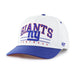 47 Brand, LLC Hats NFL ADJ / White/ Blue Adult New York Giants '47 White/Blue Roscoe 2 Tone Hitch Adjustable Snapback Hat - Men's