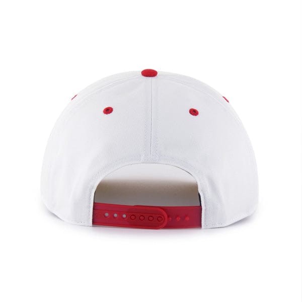 47 Brand, LLC Hats NFL ADJ / White/ Red Adult Tampa Bay Buccaneers '47 White/Red Roscoe 2 Tone Hitch Adjustable Snapback Hat - Men's