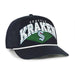 47 Brand, LLC Hats NHL SNAP / Navy Adult Seattle Kraken '47 Brand Navy Pomona Rope Hitch Adjustable Snapback Hat - Men's