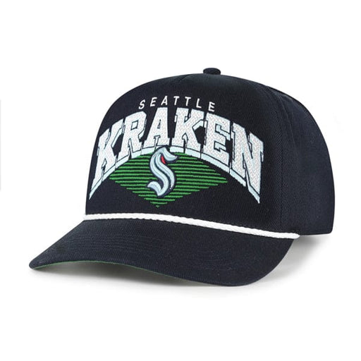 47 Brand, LLC Hats NHL SNAP / Navy Adult Seattle Kraken '47 Brand Navy Pomona Rope Hitch Adjustable Snapback Hat - Men's