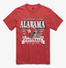 47 Brand Shirts Adult Alabama Crimson Tide '47 Crimson Stripe Splash Franklin T Shirt - Men's