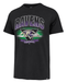 Adult Baltimore Ravens '47 Brand Black Arena Fade Franklin T Shirt - Men's